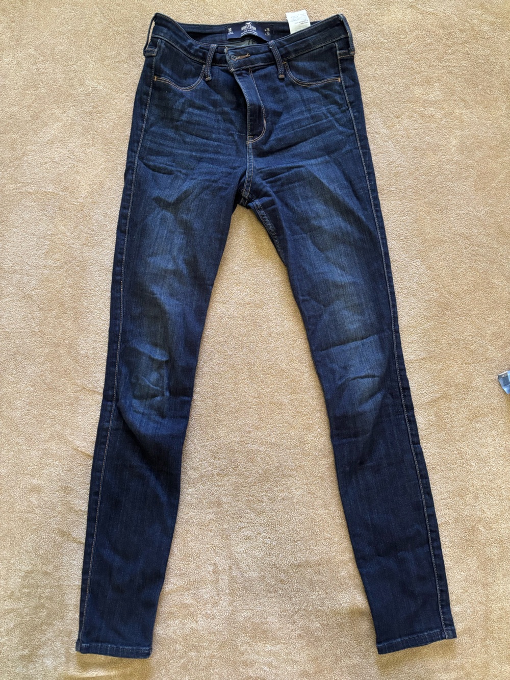 Hollister Women’s Dark Indigo Skinny Jeans